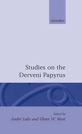 Laks / Most |  Studies on the Derveni Papyrus | Buch |  Sack Fachmedien