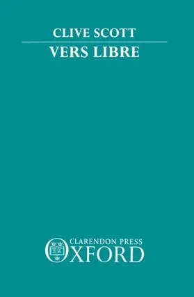 Scott |  Vers Libre | Buch |  Sack Fachmedien