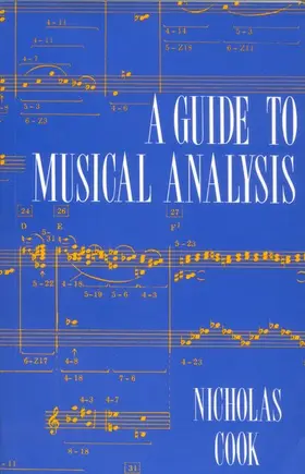 Cook |  A Guide to Musical Analysis | Buch |  Sack Fachmedien