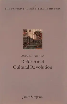 Simpson / Bate |  Reform and Cultural Revolution | Buch |  Sack Fachmedien