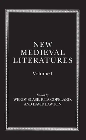 Scase / Copeland / Lawton |  New Medieval Literatures | Buch |  Sack Fachmedien