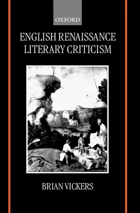 Vickers |  English Renaissance Literary Criticism | Buch |  Sack Fachmedien