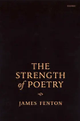 Fenton |  The Strength of Poetry | Buch |  Sack Fachmedien