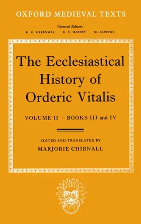 Ordericus / Chibnall |  The Ecclesiastical History of Orderic Vitalis | Buch |  Sack Fachmedien