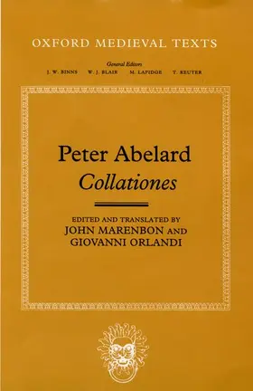 Abelard / Ab?lard / Marenbon |  Abelard's Collationes | Buch |  Sack Fachmedien