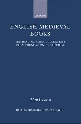 Coates |  English Medieval Books | Buch |  Sack Fachmedien