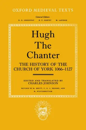 Hugh |  The History of the Church of York, 1066-1127 | Buch |  Sack Fachmedien