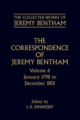 Bentham / Dinwiddy |  The Correspondence of Jeremy Bentham | Buch |  Sack Fachmedien