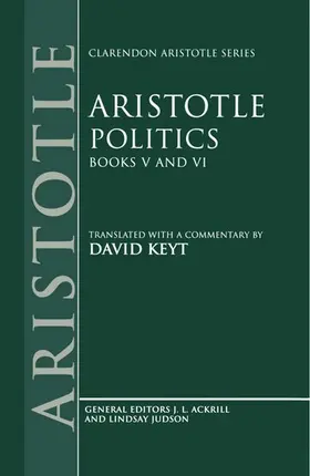 Aristotle / Keyt / Ackrill |  Politics | Buch |  Sack Fachmedien
