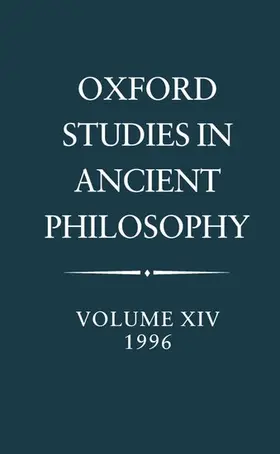 Taylor |  Oxford Studies in Ancient Philosophy | Buch |  Sack Fachmedien