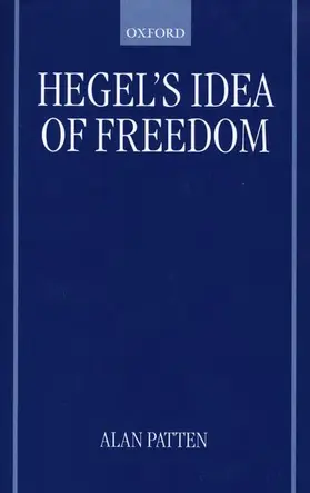 Patten |  Hegel's Idea of Freedom | Buch |  Sack Fachmedien