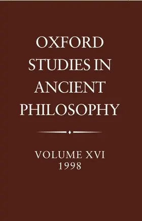 Taylor |  Oxford Studies in Ancient Philosophy | Buch |  Sack Fachmedien