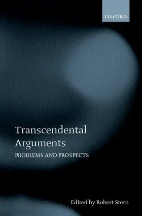 Stern |  Transcendental Arguments Problems and Prospects | Buch |  Sack Fachmedien