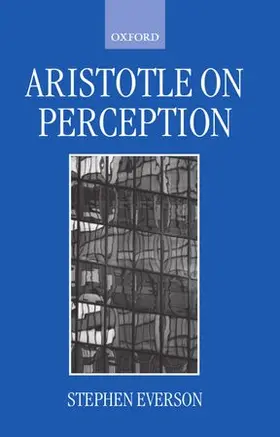 Everson |  Aristotle on Perception | Buch |  Sack Fachmedien