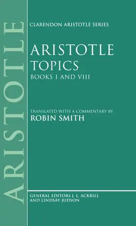 Aristotle |  Topics Books I and VIII | Buch |  Sack Fachmedien
