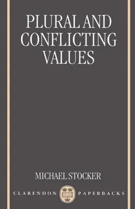 Stocker |  Plural and Conflicting Values | Buch |  Sack Fachmedien