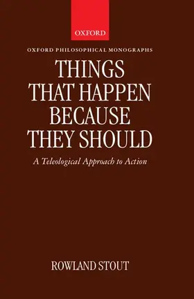 Stout |  Things That Happen Because They Should | Buch |  Sack Fachmedien
