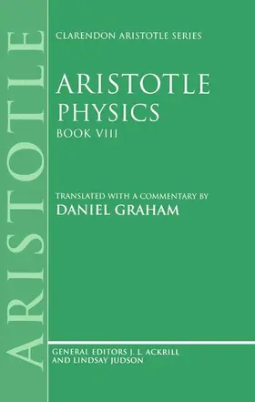 Aristotle |  Aristotle: Physics, Book VIII | Buch |  Sack Fachmedien