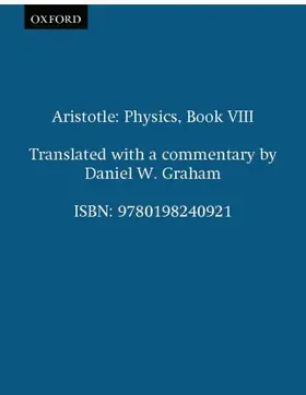 Aristotle / Graham |  Physics | Buch |  Sack Fachmedien