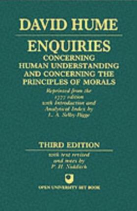 Hume / Selby-Bigge |  Enquiries concerning Human Understanding and concerning the Principles of Morals | Buch |  Sack Fachmedien