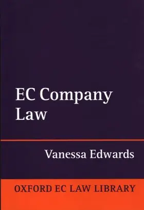 Edwards |  EC Company Law | Buch |  Sack Fachmedien