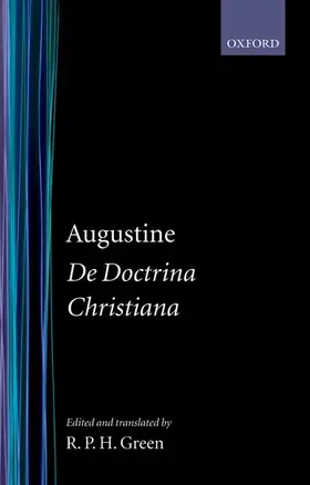 Augustine |  De Doctrina Christiana | Buch |  Sack Fachmedien