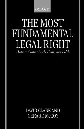 Clark / McCoy |  The Most Fundamental Legal Right | Buch |  Sack Fachmedien