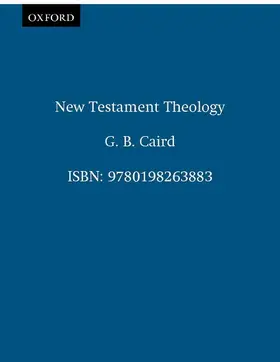 Caird / Hurst |  New Testament Theology | Buch |  Sack Fachmedien
