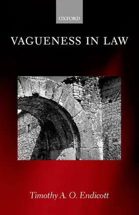 Endicott |  Vagueness in Law | Buch |  Sack Fachmedien