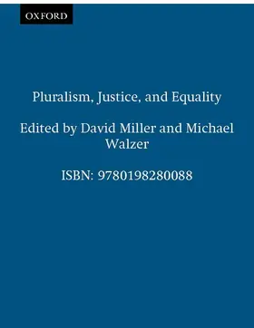 Miller / Walzer |  Pluralism, Justice, and Equality | Buch |  Sack Fachmedien