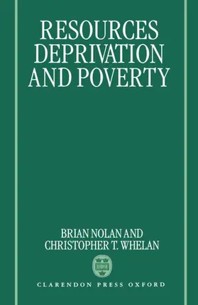 Nolan / Whelan |  Resources, Deprivation, and Poverty | Buch |  Sack Fachmedien