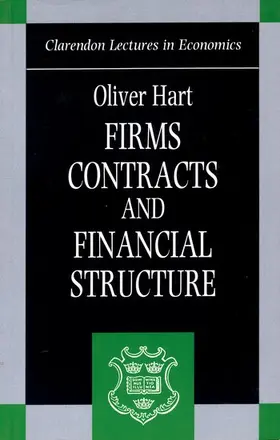 Hart |  Firms, Contracts, and Financial Structure | Buch |  Sack Fachmedien