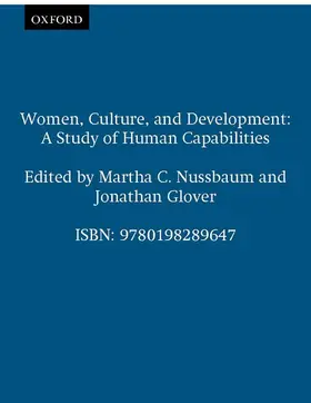 Nussbaum / Glover |  Women, Culture, and Development | Buch |  Sack Fachmedien