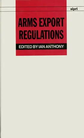 Anthony |  Arms Export Regulations | Buch |  Sack Fachmedien