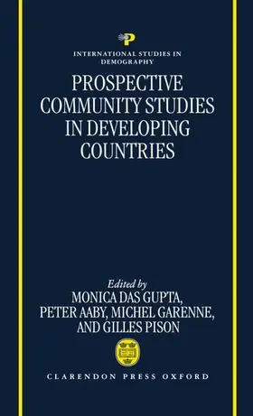 Das Gupta / Aaby / Pison |  Prospective Community Studies in Developing Countries | Buch |  Sack Fachmedien
