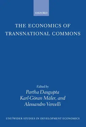 Dasgupta / Maler / Mäler |  The Economics of Transnational Commons | Buch |  Sack Fachmedien