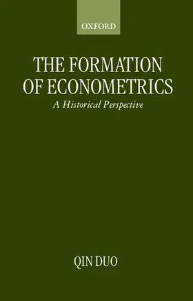 Qin Duo |  The Formation of Econometrics | Buch |  Sack Fachmedien