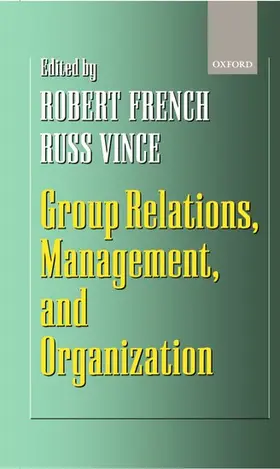 Vince / French |  Group Relations, Management, and Organization | Buch |  Sack Fachmedien