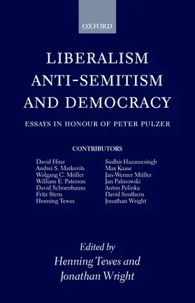 Tewes / Wright / Politics |  Liberalism, Anti-Semitism, and Democracy | Buch |  Sack Fachmedien