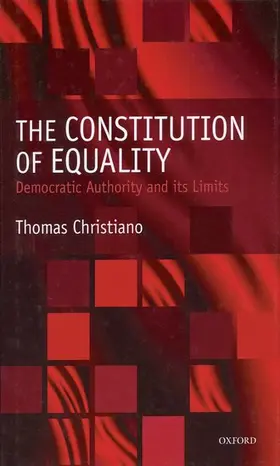 Christiano |  CONSTITUTION OF EQUALITY C | Buch |  Sack Fachmedien
