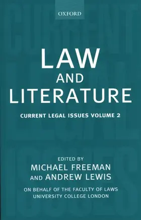 Freeman / Lewis |  Law and Literature | Buch |  Sack Fachmedien