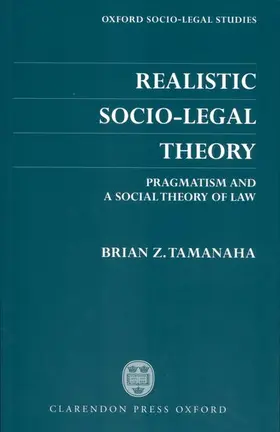 Tamanaha |  Realistic Socio-Legal Theory | Buch |  Sack Fachmedien