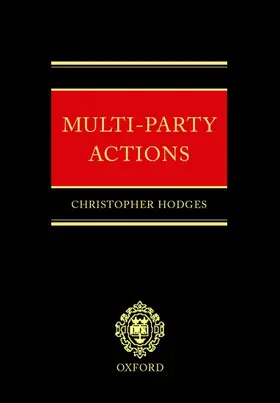 Hodges |  Multi-Party Actions | Buch |  Sack Fachmedien