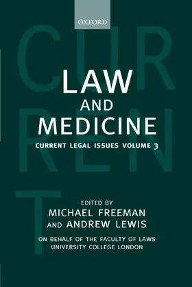 Freeman / Lewis |  Law and Medicine | Buch |  Sack Fachmedien