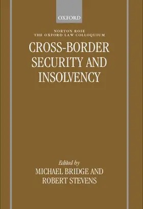 Bridge / Stevens |  Cross-Border Security & Insolvency | Buch |  Sack Fachmedien