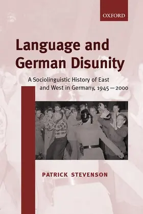 Stevenson |  Language and German Disunity | Buch |  Sack Fachmedien