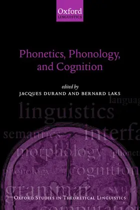Durand / Laks |  Phonetics, Phonology and Cognition | Buch |  Sack Fachmedien