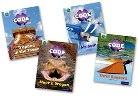 Burchett / Vogler / Hawes |  Project X CODE Extra: Light Blue Book Band, Oxford Level 4: Dragon Quest and Wild Rides, Mixed Pack of 4 | Buch |  Sack Fachmedien