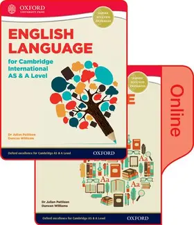Pattison / Williams |  English Language for Cambridge International AS and A Level Student Book & Token Online Book | Buch |  Sack Fachmedien