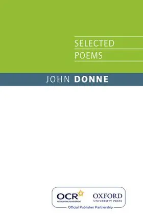 Donne |  OCR John Donne Selected Poems | Buch |  Sack Fachmedien